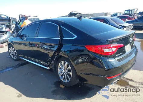 2016 Hyundai Sonata Sport z USA, uszkodzony, nr VIN 5NPE34AF9GH415712